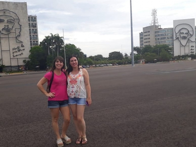 Andrea y Gabriela en Habana!