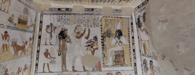 Recorre una tumba Egipcia